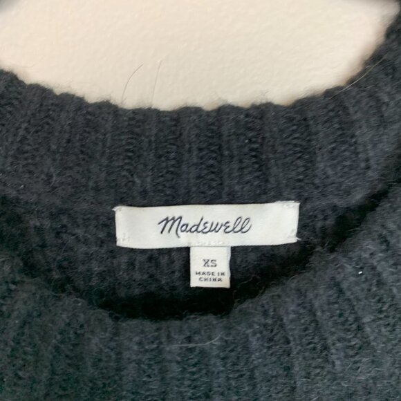 Madewell Charley Pullover Black Sweater - Size XS - Picture 2 of 8